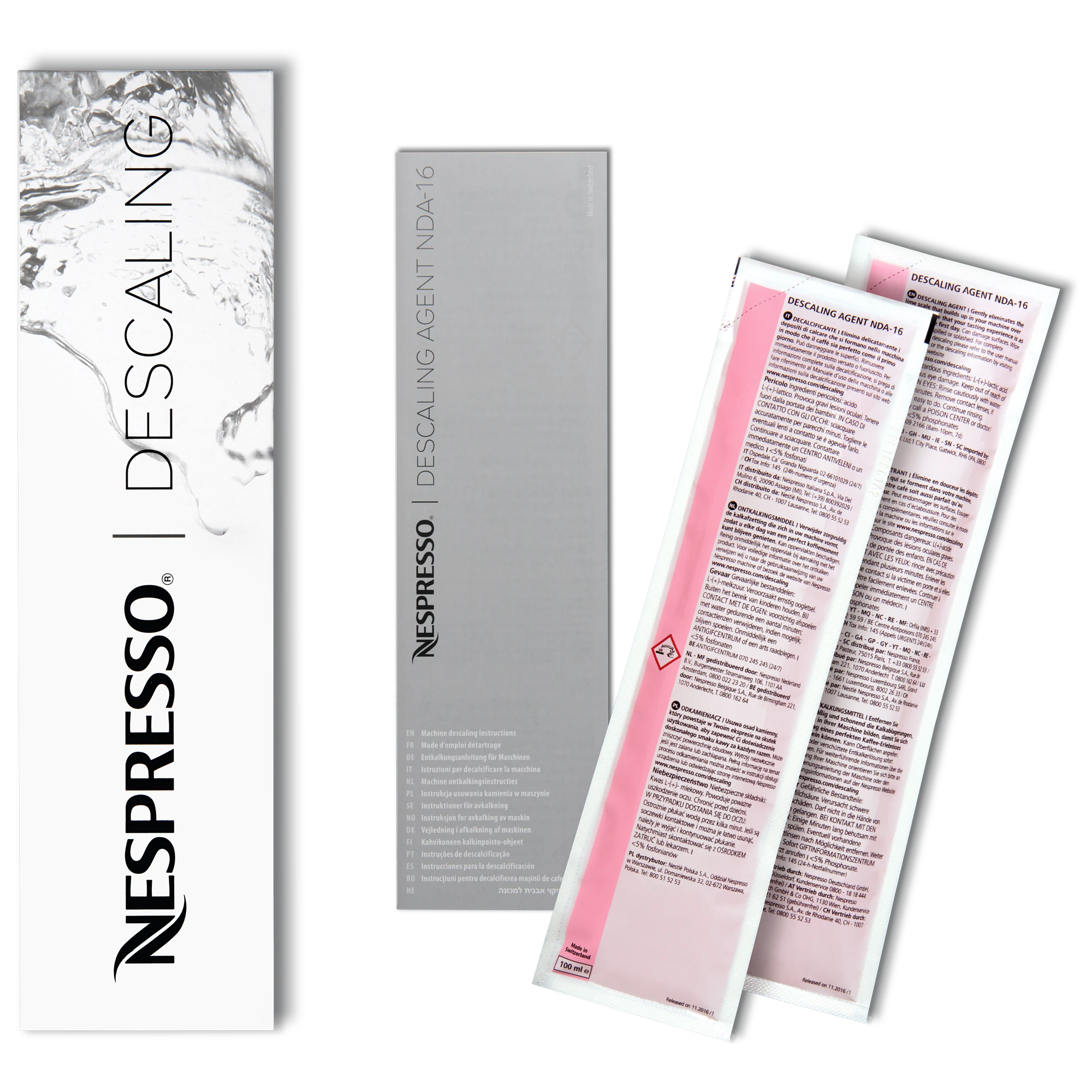 رسوب زدایی دستگاه ورتو نکست نسپرسو