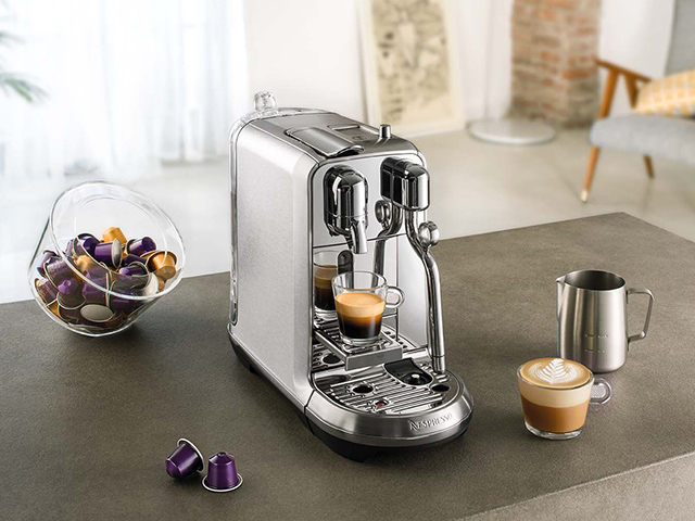 اولین استفاده یا پس از یک دوره طولانی عدم استفاده از دستگاه کریتیستا پلاس نسپرسو