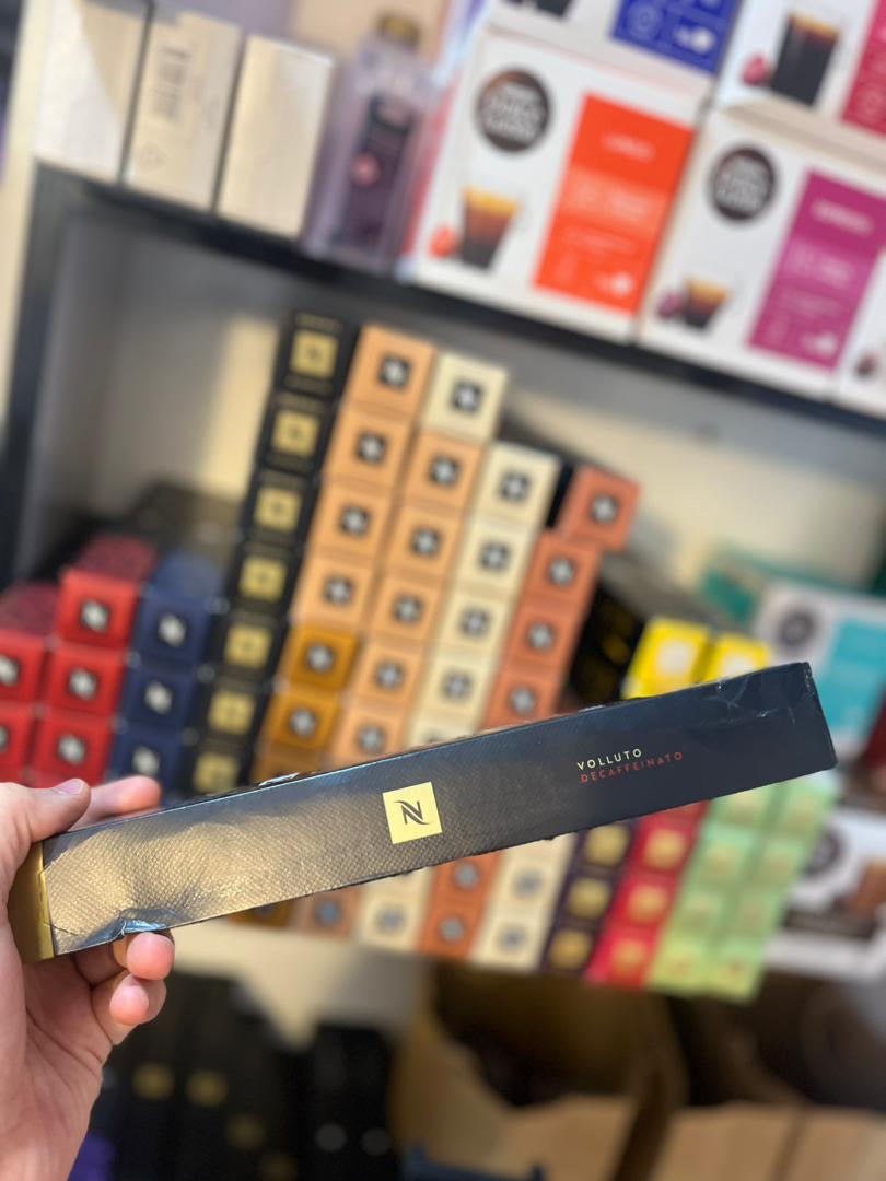 کپسول نسپرسو ولوتو دکف با غلظت 4 بدون کافئین کپسول نسپرسو ولوتو دکف با غلظت 4 بدون کافئین