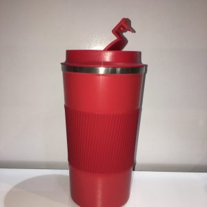 تراول ماگ Vacuum Cup رنگ قرمز 400 میلی لیتر