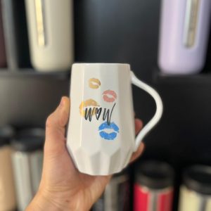 ماگ سرامیکی چند ضلعی