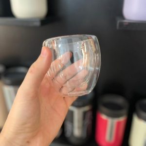 ماگ دوجداره ساده سایز متوسط