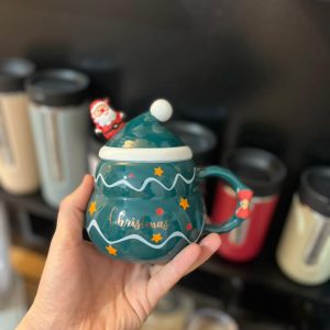 ماگ سبز کریسمسی