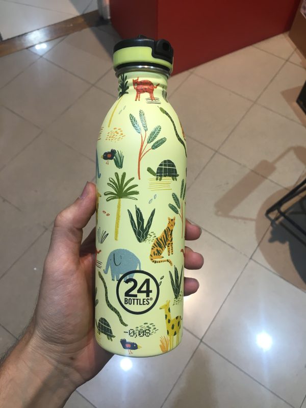 قمقمه Kids کودکان طرح JUNGLE FRIENDS برند 24Bottles، سایز 500 میل