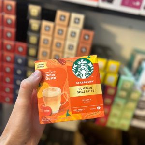 کپسول دولچه گوستو لاته کدو حلوایی استارباکس