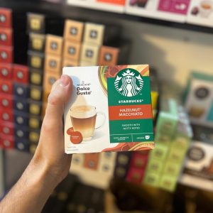 کپسول دولچه گوستو لاته ماکیاتو فندقی استارباکس