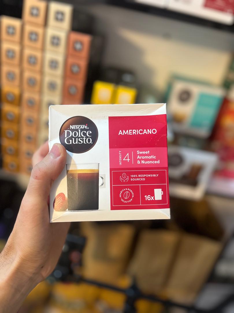 کپسول دولچه گوستو آمریکانو کپسول دولچه گوستو آمریکانو